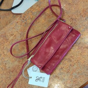 Red HOBO Crossbody